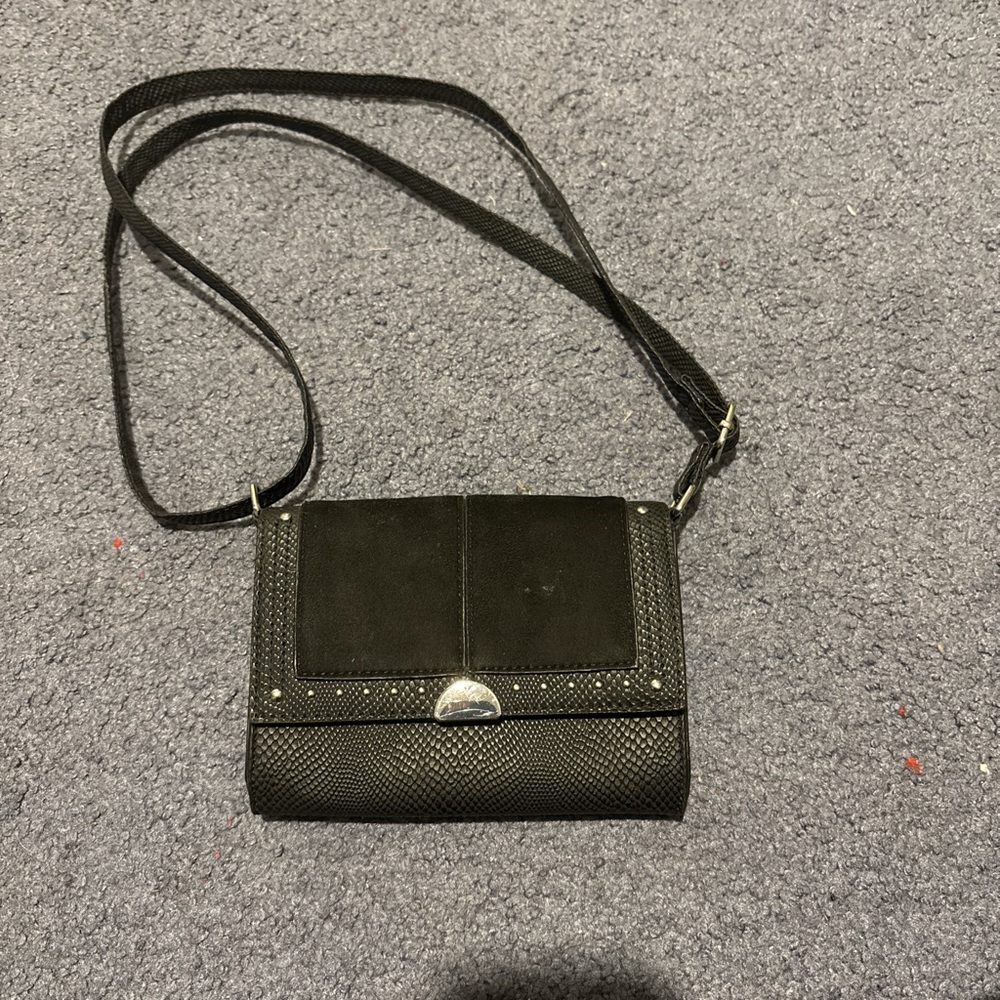 Primark Black Crossbody Bag with Adjustable Strap